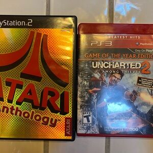 Atari Anthology for PlayStation 2 & Uncharted 2